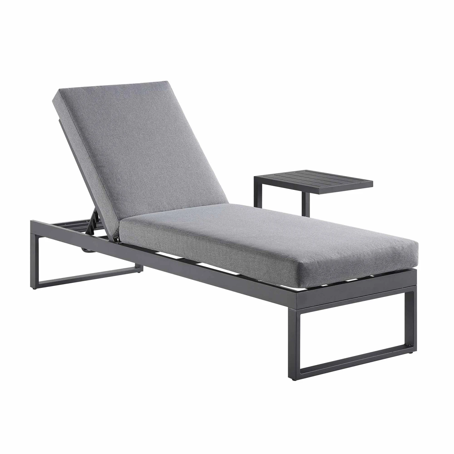 Albany Aluminium Sun Lounger, Grey 3 Albany Aluminium Sun Lounger, Grey
