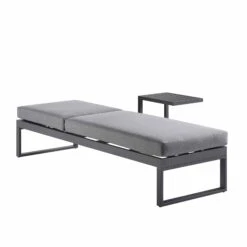 Albany Aluminium Sun Lounger, Grey 15 Albany Aluminium Sun Lounger, Grey -FINZ Furniture Shop OD SLG 155 GREY WB2