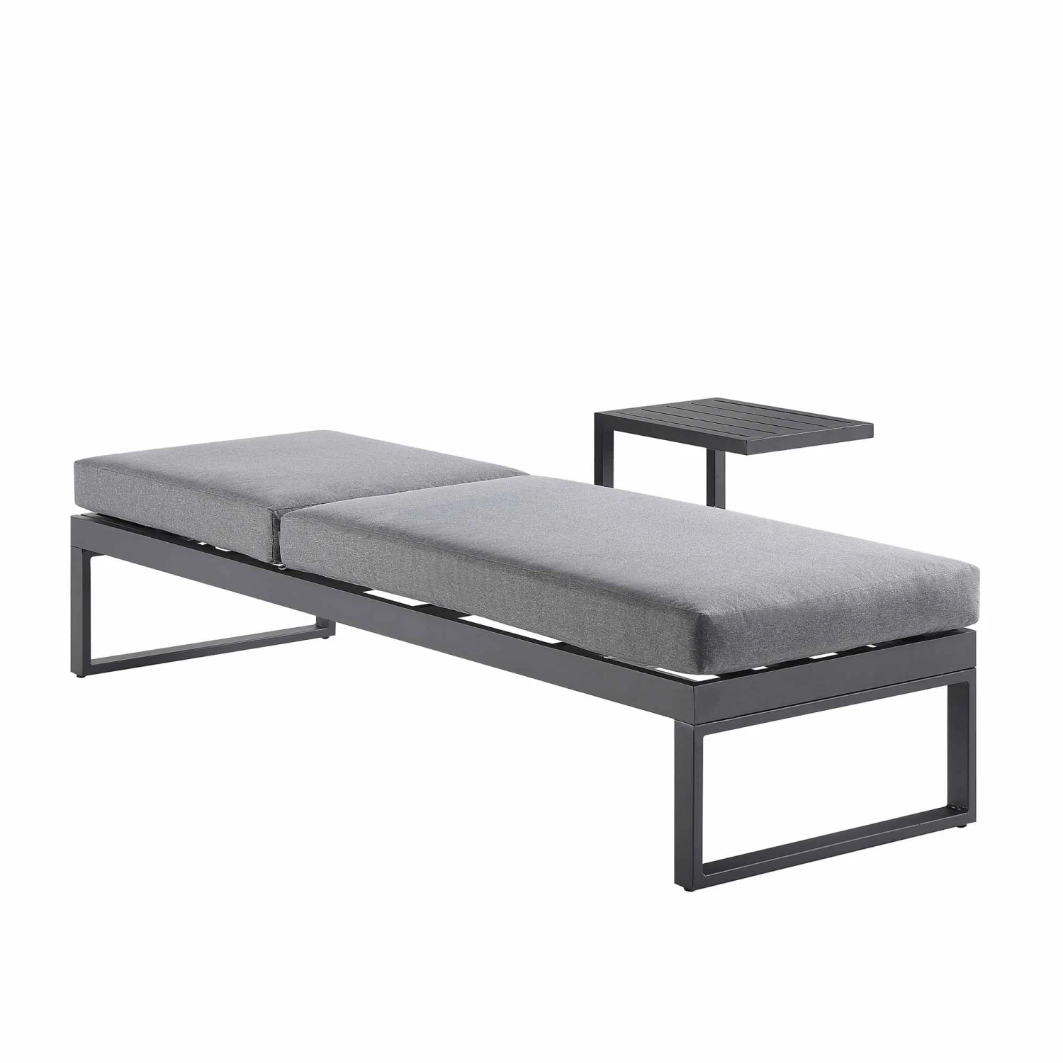 Albany Aluminium Sun Lounger, Grey 7 Albany Aluminium Sun Lounger, Grey - Image 5
