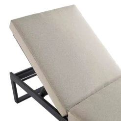 Albany Aluminium Sun Lounger, Taupe 18 Albany Aluminium Sun Lounger, Taupe -FINZ Furniture Shop OD SLG 155 TAUPE detail1