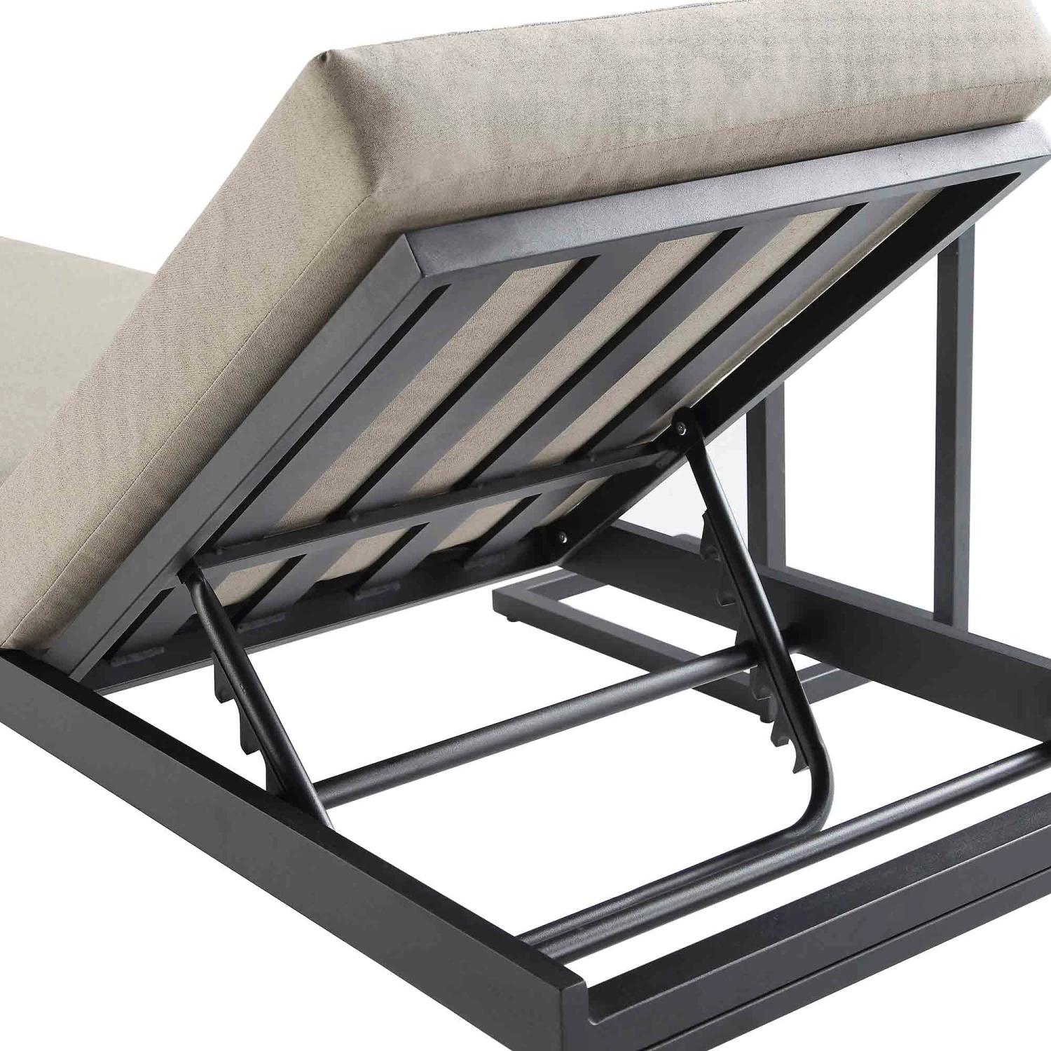 Albany Aluminium Sun Lounger, Taupe 11 Albany Aluminium Sun Lounger, Taupe - Image 9