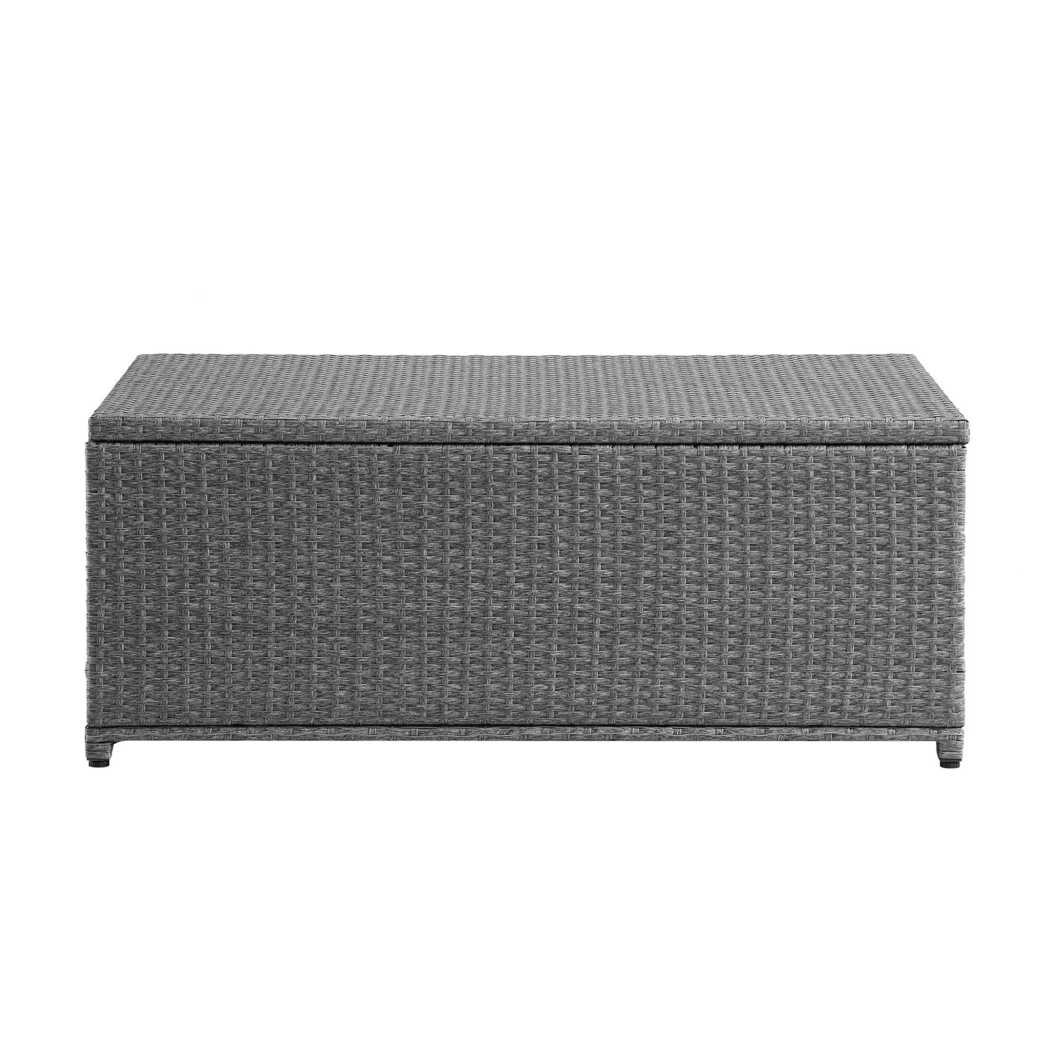 Granchester 120cm Rattan Storage Box, Grey 8 Granchester 120cm Rattan Storage Box, Grey - Image 6