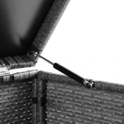 Granchester 120cm Rattan Storage Box, Grey 19 Granchester 120cm Rattan Storage Box, Grey -FINZ Furniture Shop OD TRUNK 8047 DARKGREY detail1