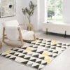 Hex Printed Rug 120 X 170 Cm -FINZ Furniture Shop RG M029 main