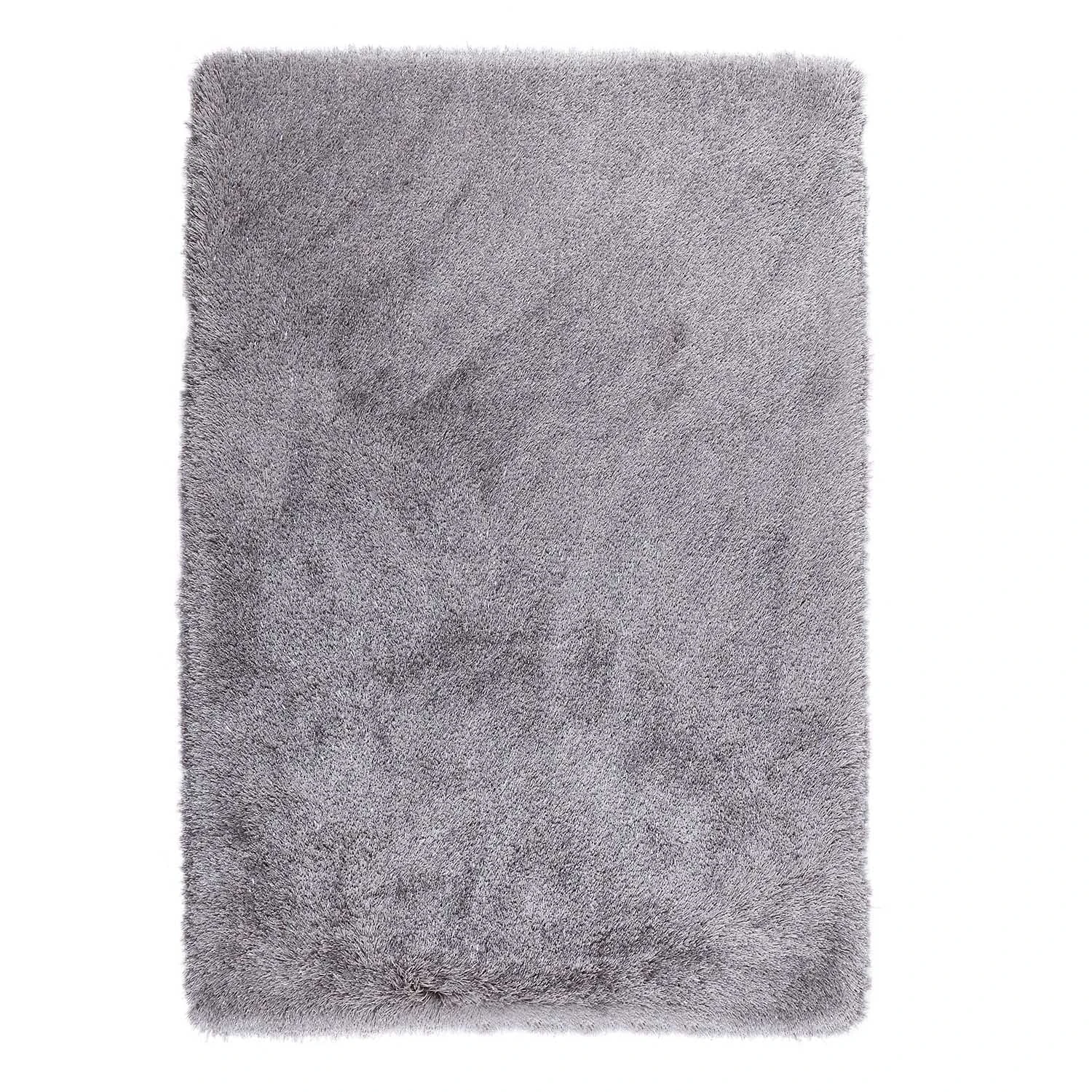 Silver Tufted Shaggy Rug 160 X 230 Cm 3 Silver Tufted Shaggy Rug 160 X 230 Cm - Image 2