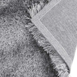 Silver Tufted Shaggy Rug 160 X 230 Cm 11 Silver Tufted Shaggy Rug 160 X 230 Cm -FINZ Furniture Shop RG Y02 SILVER detail2 9d3ddaf6 dfc2 4bfc 8289 138dc493a6aa