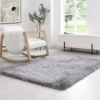 Silver Tufted Shaggy Rug 160 X 230 Cm -FINZ Furniture Shop RG Y02 SILVER main eae005ba e658 4cfc 8e16 3c27564c9192