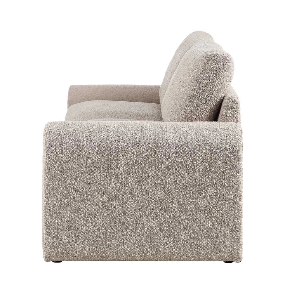 Hampstead Taupe Boucle Curved 3-Seater Sofa 9 Hampstead Taupe Boucle Curved 3-Seater Sofa - Image 7