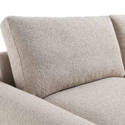 Hampstead Taupe Boucle Curved 3-Seater Sofa 21 Hampstead Taupe Boucle Curved 3-Seater Sofa -FINZ Furniture Shop XRSF 2161 TAUPE BOUCLE 3ST detail1