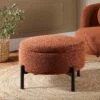 Amboise Round Storage Pouffe, Brick Boucle 1 Amboise Round Storage Pouffe, Brick Boucle -FINZ Furniture Shop XRSF 2183 BRICK BOU STOOL main