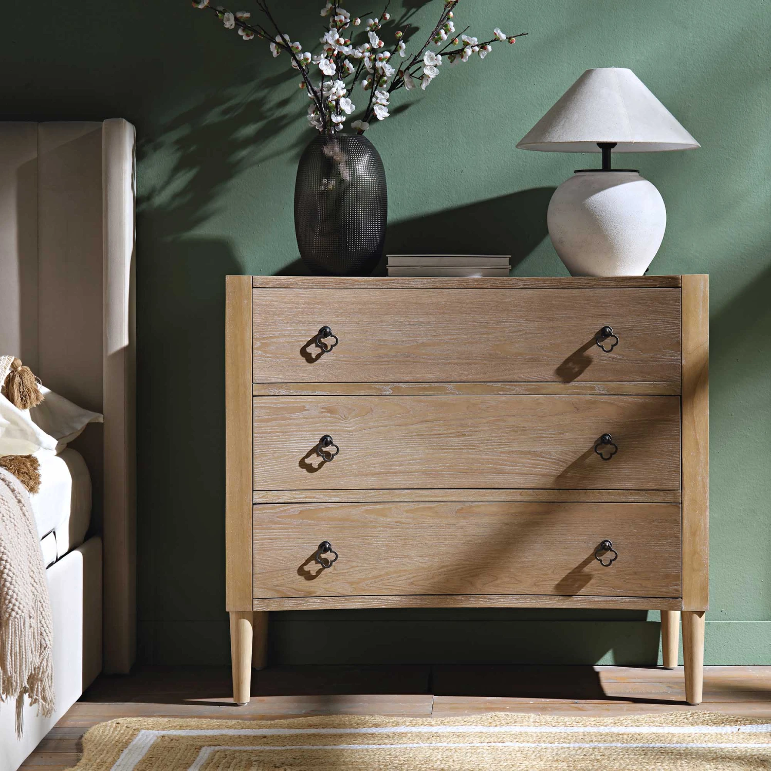 Thalia Concave Chest Of Drawers, Natural 4 Thalia Concave Chest Of Drawers, Natural - Image 2