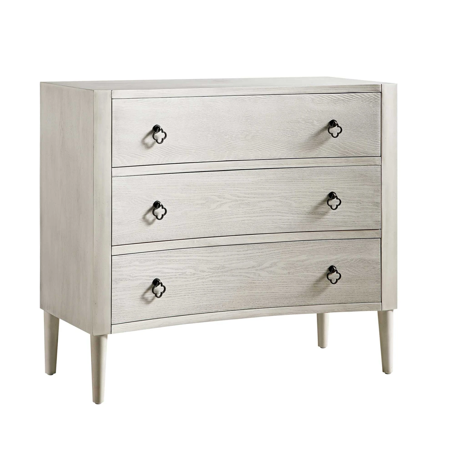 Thalia Concave Chest Of Drawers, Washed White 9 Thalia Concave Chest Of Drawers, Washed White - Image 7