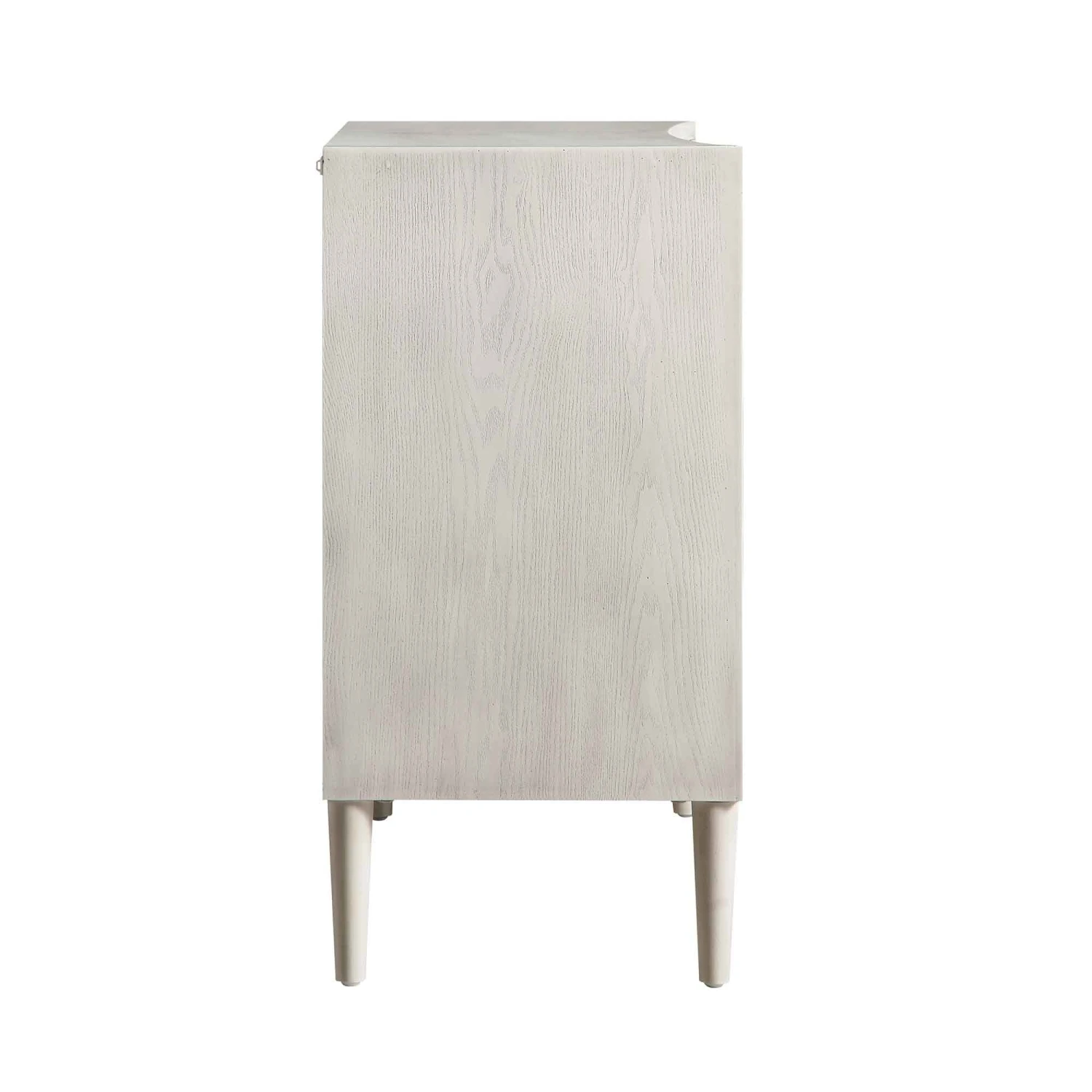 Thalia Concave Chest Of Drawers, Washed White 13 Thalia Concave Chest Of Drawers, Washed White - Image 11