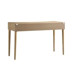 Thalia Concave Dressing Table, Natural -FINZ Furniture Shop XXDSK 022 NAT WB6