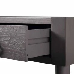 Thalia Concave Dressing Table, Silver Oak -FINZ Furniture Shop XXDSK 022 SILVEROAK detail3