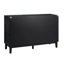 Bianca Chip Carved 2-Door 3-Drawer Sideboard, Antique Bronze & Black 25 Bianca Chip Carved 2-Door 3-Drawer Sideboard, Antique Bronze & Black -FINZ Furniture Shop XXSB 006 GOLD BLACK WB6