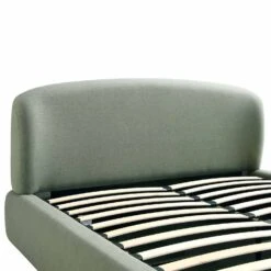 Constance Winged Headboard Ottoman Storage Bed, Olive Linen 29 Constance Winged Headboard Ottoman Storage Bed, Olive Linen -FINZ Furniture Shop ZD 2182 OLIVE LIN detail1