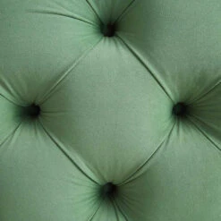 Leamington Deep-Buttoned Upholstered Bed, Meadow Green Velvet -FINZ Furniture Shop ZX 1063 CUCU VEL detail5