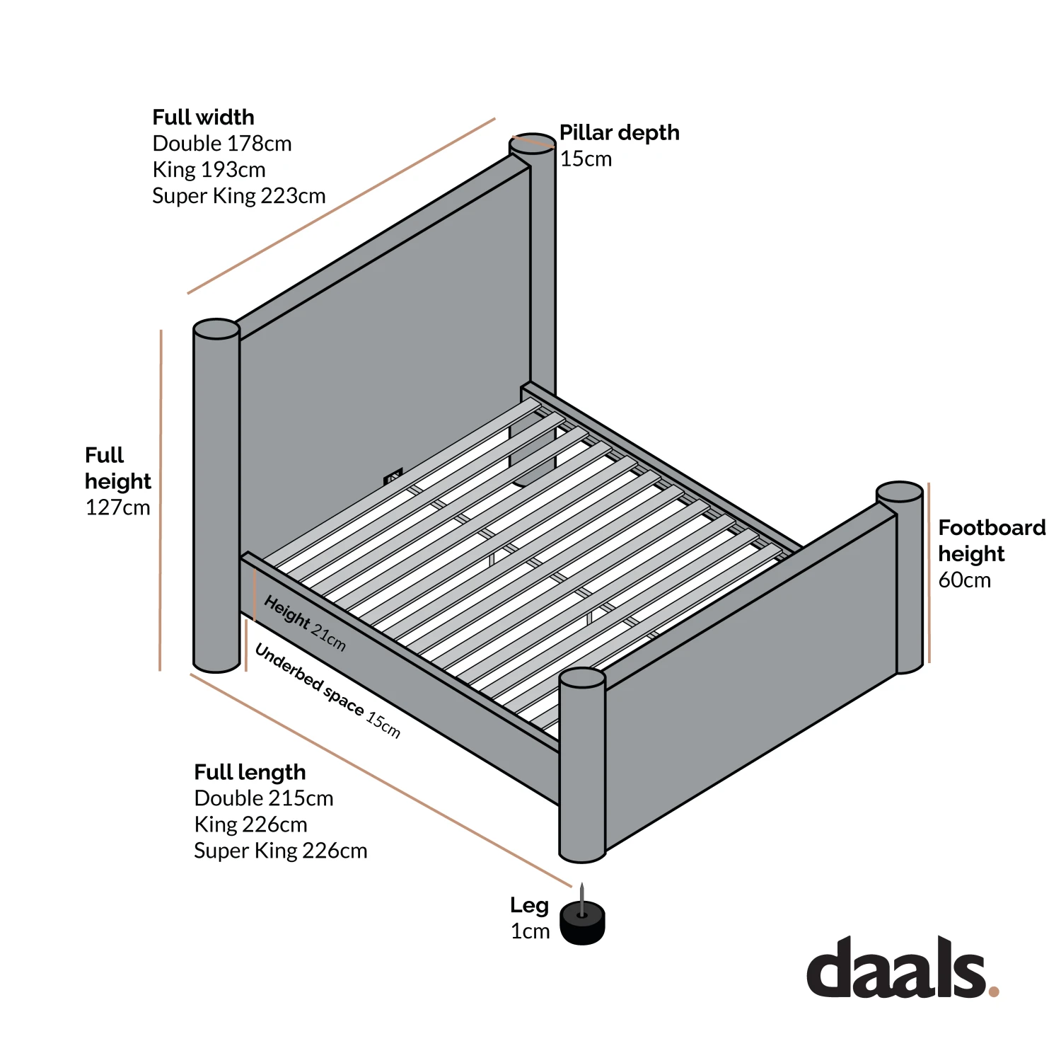 Galerie Beige Boucle Pillar Upholstered Bed 7 Galerie Beige Boucle Pillar Upholstered Bed - Image 5