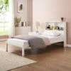 Elgin Wooden Bed Frame With Shelf Headboard 1 Elgin Wooden Bed Frame With Shelf Headboard -FINZ Furniture Shop bada723b 5bd3 4f17 9b75 878df7167b32