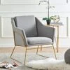 Hedy Accent Chair In Grey Velvet 1 Hedy Accent Chair In Grey Velvet -FINZ Furniture Shop dda43df3 3b24 4f83 b485 21b484ab5c3b