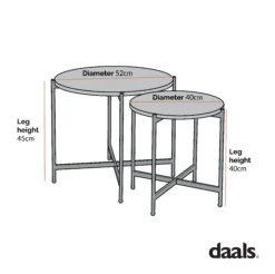 Lewes Oak Set Of 2 Side Tables 15 Lewes Oak Set Of 2 Side Tables -FINZ Furniture Shop dimensional drawings SEPT 2022 BSD 064