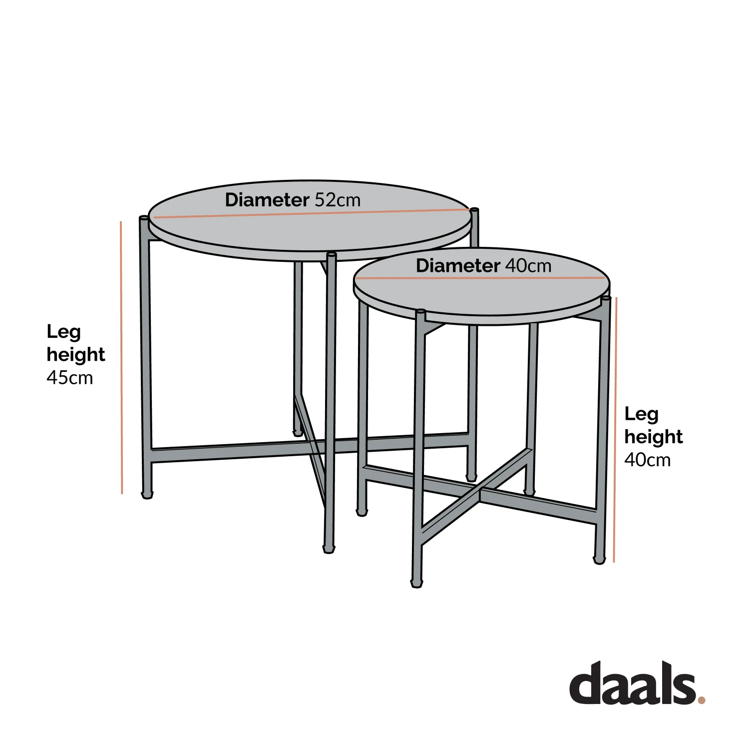 Lewes Oak Set Of 2 Side Tables 6 Lewes Oak Set Of 2 Side Tables - Image 4