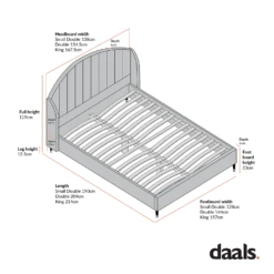 Eleanor White Boucle Upholstered Bed Frame With Domed Headboard 18 Eleanor White Boucle Upholstered Bed Frame With Domed Headboard -FINZ Furniture Shop image 2024 05 20T12 41 27 823Z 1